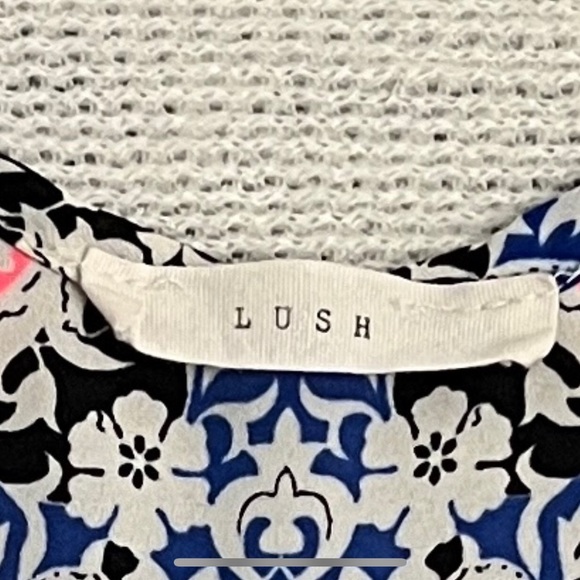 Lush Spaghetti Strap Sheer Tank Small - Picture 5 of 9